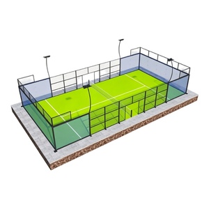 Solución Completa Profesional para Pista de Pádel Panorámica, Pista de Pádel de Acero Inoxidable para Interiores y Exteriores XJ-BSWQC Panor - Product Image 3