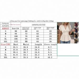Spring 2025 Cross-border for Independent Station Hot Sale V-neck Cute Polyester Raglan Sleeve <b>Skirt</b> <b>Pleated</b> T Sleeve Women's - Product Image 5