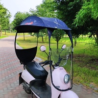 Fabricant OEM ODM – Auvent de protection contre la pluie pour véhicule électrique de style classique, commande manuelle, équipement pare-soleil pour moto à batterie