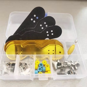 <span class=keywords><strong>Mini</strong></span> Set de Fingerboard en Plastique Multicolore, Trottinette à Doigts, <span class=keywords><strong>Skateboard</strong></span> à Doigts, Jouets - Product Image 3
