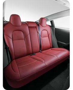 ผ้าคลุมเบาะรถยนต์หนัง Nappa PU สำหรับ <span class=keywords><strong>Tesla</strong></span> <span class=keywords><strong>Model</strong></span> <span class=keywords><strong>3</strong></span>/Y ป้องกันทุกสภาพอากาศ กันน้ำ ทุกสี - Product Image 6