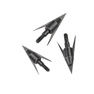Flèches <span class=keywords><strong>de</strong></span> tir à l'arc à tête large <span class=keywords><strong>de</strong></span> 145gn, pointes pour la chasse et la pêche, composé <span class=keywords><strong>de</strong></span> flèches - Product Image 3