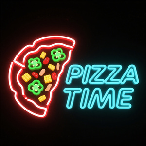 Letrero de neón grande para pizza, letrero de apertura de neón, luces para pizza, diseño de restaurante, decoración de pared, luz de neón - Product Image 4