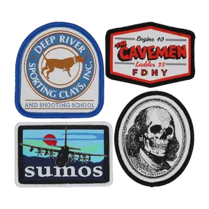 Juego de parches de bandera táctica de 2x3 pulgadas, accesorio táctico de gancho y bucle tejido para ropa, chaquetas, sombreros, mochilas, parche tejido - Product Image 1