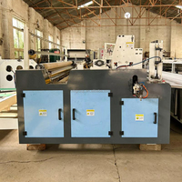 Machine de rembobinage, de découpe et de perforation de papier toilette contrôlée par PLC avec moteur à engrenages et roulement