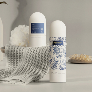 लक्जरी करोड़ रुपये 100/150/200/250 मिली एचडीपे स्किनकेयर कॉस्मेटिक पैकेजिंग कंटेनर शैम्पू बोतल लोशन बोतल - Product Image 3