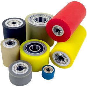 البولي سيليكون بكرة مطاطية بو تم فصل التيار عنه مزدوجة أسطواني الأسطوانة - Product Image 2