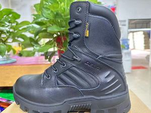 TSB10 Middle <b>Hiking</b> <b>Boots</b> High Tactical <b>Boots</b> with All Around Seam Stitches Ankle <b>Boots</b> with Side Zip - Product Image 6