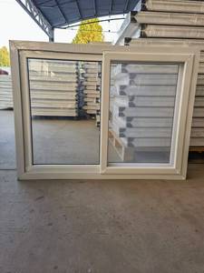 Bán buôn Kính trượt cửa sổ và cửa trắng freme đôi kính ban công cửa sổ <span class=keywords><strong>PVC</strong></span> - Product Image 4