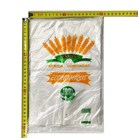 Bolsa de Plástico Biodegradable y Compostable Personalizada WANDA, HDPE/LDPE/Almidón de Maíz, para Envasado de Alimentos, con Sellado Térmico e Impresión Offset