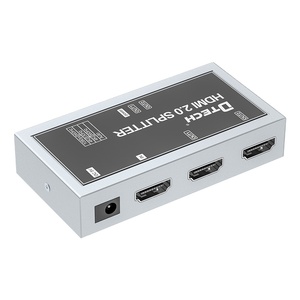 DTECH HD 4k 3840*2160p @ 60hz 2,0 Hdmi Splitter 1 en 2 de 4k apoyo HDR DEID marcación y Cascada HDMI2.0 divisor 1X2 - Product Image 2