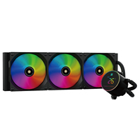 Refroidisseur liquide pour processeur Thermalright Frozen Magic 360 Digital ARGB BLACK avec affichage de la température en temps réel, compatible Intel AMD PC