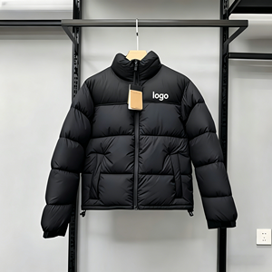 Veste d'hiver réversible en duvet de style gothique classique 1996 en PU personnalisé, grande taille, chaude, confortable <span class=keywords><strong>et</strong></span> résistante au froid - Product Image 1