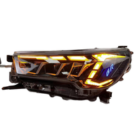 Phares LED Hilux GR 2021-2024 12V 55W 6000K IP67 Étanche Plug-and-Play Angel Eye DRL 10000 Lumens Accessoires Automobiles