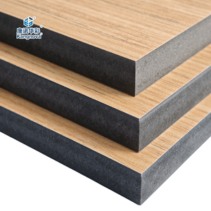 12mm dày cửa HDF và tủ bếp tấm chống thấm nước chống cháy melamine phủ 4x8 MDF ván gỗ vật liệu sợi - Product Image 4