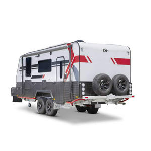 Caravane aux normes australiennes pour le <span class=keywords><strong>camping</strong></span>-<span class=keywords><strong>car</strong></span>, le <span class=keywords><strong>camping</strong></span>, les voyages tout-terrain, remorque avec éclairage LED et suspension indépendante - Product Image 4