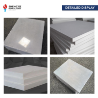 Panneau en silicate de calcium résistant aux hautes températures, isolation thermique, ignifuge, revêtement pour fours industriels