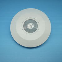Capteur PIR monté au plafond, capteur de mouvement infrarouge, adapté aux LED, 110-240V/AC 50/60 HZ, blanc