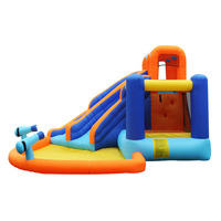 Maison de rebond de château gonflable en vrac personnalisable de mini glissière d'eau d'intérieur de haute qualité pour des enfants