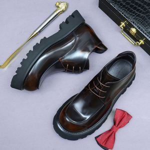 2025 Customizable Men's Ankle Winter <b>Boots</b> Genuine Leather Pointed Toe Summer Lightweight Pre-Sale Shiny Patent Leather ASTON - Product Image 1