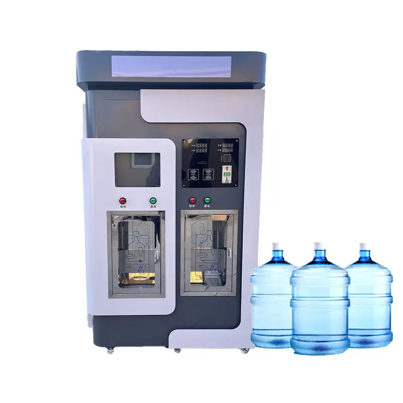 Mesin penjual air minum dingin otomatis mesin penjual air murni untuk dijual air murni