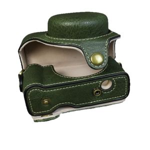 Nueva bolsa de transporte de cámara de cuero PU de cobertura completa con correa para el hombro Estuche para cámara para <span class=keywords><strong>Sony</strong></span> <span class=keywords><strong>ZV1</strong></span> - Product Image 4