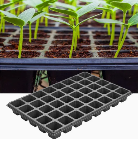 Diverse Cells Plastic Planting & Seeding Tray for Greenhouse Watering & Irrigation