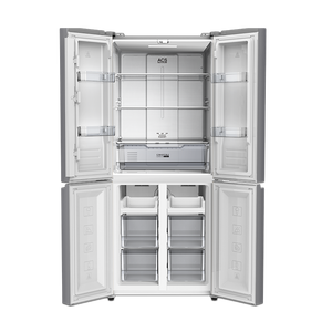 Réfrigérateur domestique haut de gamme 500L à quatre portes avec congélateur bas en acier inoxydable – Caractéristiques premium - Product Image 3