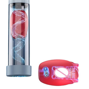 Waterproof APP Remote Control <b>Male</b> Vacuum Pump Suction & Vibration, USB Rechargeable Design Sex <b>Toys</b> - Product Image 5