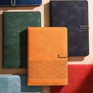 New Product Ideas 2026 PU Notebook Luxury Corporate Gift Set with Customization Business Office <b>Diary</b> Notebook Set - Product Image 3
