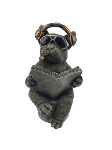 Dessin animé <span class=keywords><strong>chien</strong></span> résine artisanat ornement écologique polyrésine Statue Figurine pour maison jardin Art déco - Product Image 2