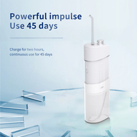 Livraison directe, appareil de nettoyage des dents portableirrigateur dentaire sans fil, soie dentaire à eau nettoyante