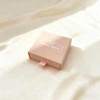 Emballage de boîte d'emballage de tiroir à papier coulissant en papier rigide recyclable Boîte cadeau de qualité supérieure