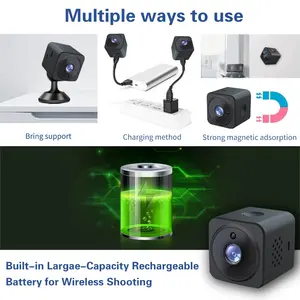 Novo modelo venda quente mini wi-fi câmera 1080p segurança interior sem fio CCTV micro câmera