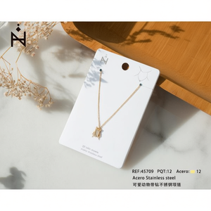 Collana con Ciondolo a Forma di Ragno Ziir in Acciaio Inossidabile Placcato Oro, Design Insetto Carino, Collane Energetiche Unisex, Regalo - Product Image 3