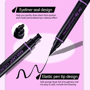 Двусторонний Водонепроницаемый быстрый сухой черный жидкий карандаш для подводки для глаз карандаш для макияжа глаз - Product Image 3