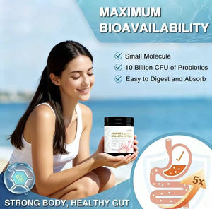 แคปซูลคอลลาเจนแอล-กลูตาไธโอน วิตามินซี ยาเม็ดเสริมคอลลาเจนบริสุทธิ์ สำหรับผิวขาวกระจ่างใส - Product Image 2