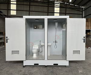 Bagno da Esterno Prefabbricato Cabina Doccia <span class=keywords><strong>Unit</strong></span>à WC Portatile Bagno Pubblico Prefabbricato Bagno di Servizio per Lavoratori - Product Image 5