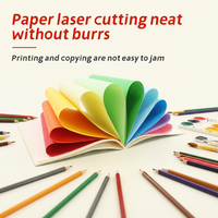 Papier couleur écologique recyclable de qualité 80g 120g A4, double face, 500 feuilles, pack de couleur pour les travaux manuels des enfants