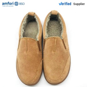 Di alta qualità di modo degli uomini caldi di <span class=keywords><strong>scarpe</strong></span> di guida all'aperto calzature in pelle scamosciata stivali da neve pelliccia per gli uomini casuali dello slip in pelle su <span class=keywords><strong>scarpe</strong></span> invernali - Product Image 2