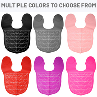 Cape de coiffeur en silicone épais en gros Cape de coiffure personnalisée de luxe Outils de coiffeur Cape de coupe de cheveux de marque privée