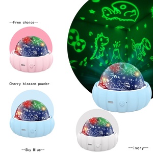 Lampe de Projection Rotative 2-en-1 Mignonne Lune Étoile Licorne Dessin Animé avec 2 Films, Lampe de Nuit Étoilée pour Enfants, Cadeau, Décoration de Fête et de Vacances - Product Image 2