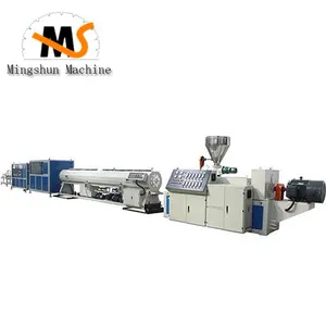 Mingautomatically otomatik olarak PVC boru yapma makineleri plastik ekstrüderler boru üretim tesisleri maliyeti