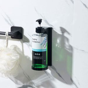 Distributeur de savon mural manuel Shuyasheng au design moderne pour shampoing, gel douche, sous-flacon, usage domestique et salle de bain - Product Image 2