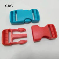 Raccords de sac SAS en gros logo multi-taille couleur boucle latérale en plastique noir