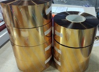 Vente en gros en usine Premium or ruban transfert thermique rouleau Jumbo pour moulures de cadre