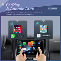 Autoradio Android Podofo 7 pouces 2+64 Go, autoradio multimédia pour Dacia/Sandero/Renault/Lada, CarPlay, Android Auto, GPS, WiFi