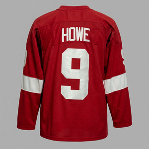 Maillot de hockey sur glace rouge personnalisé, 100% polyester, impression numérique, meilleure qualité, pour hommes adultes - Product Image 1