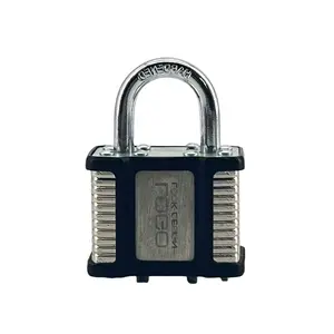 Wholesale Hardened Steel Laminated Padlock Anti-theft High Security Padlock Hot Sales Zinc-Plating Padlock