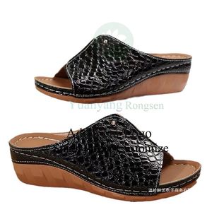 <span class=keywords><strong>Sandales</strong></span> <span class=keywords><strong>Oran</strong></span> en cuir Epsom, tongs simples et élégantes, pantoufles de luxe de qualité supérieure - Product Image 1